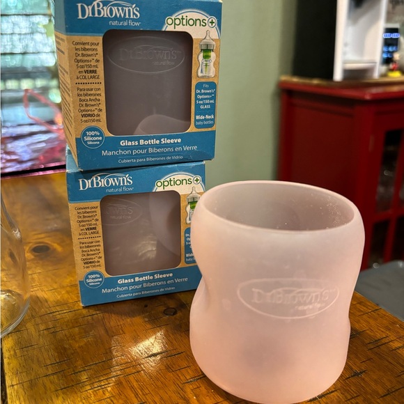 Dr Brown Glass Bottles with accessories - Picture 3 of 4